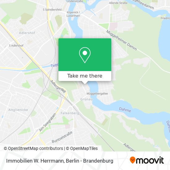 Immobilien W. Herrmann map