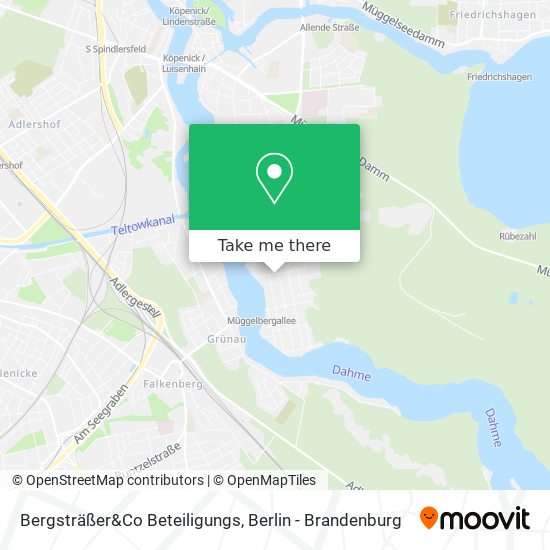Bergsträßer&Co Beteiligungs map