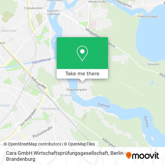 Cara GmbH Wirtschaftsprüfungsgesellschaft map