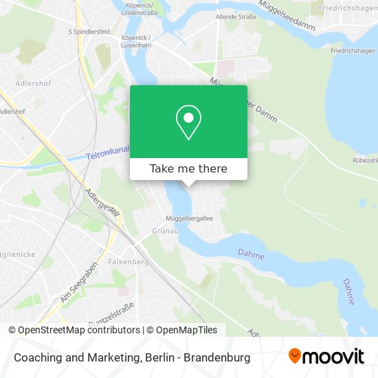 Coaching and Marketing map