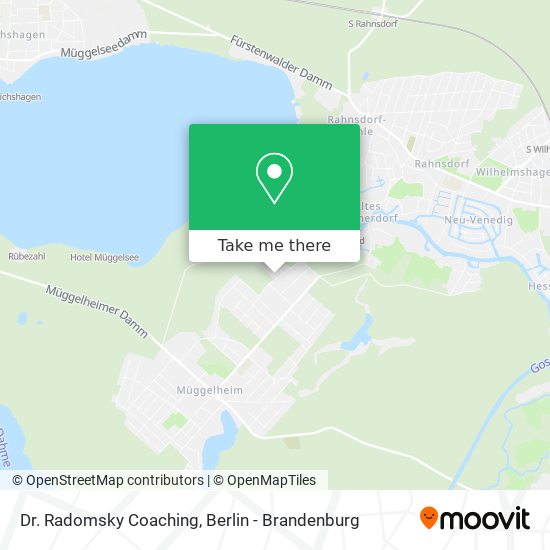 Dr. Radomsky Coaching map