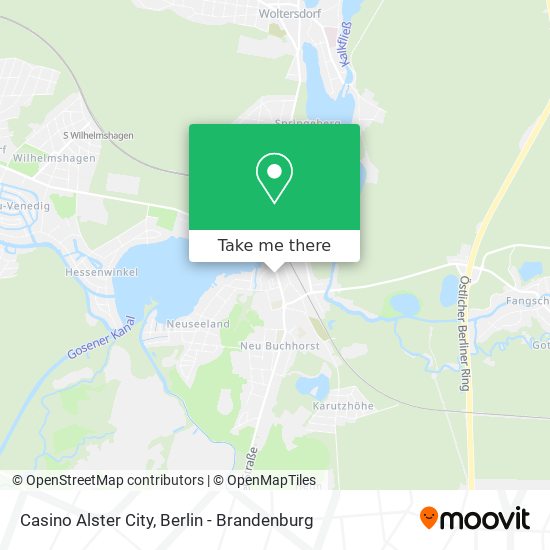 Casino Alster City map