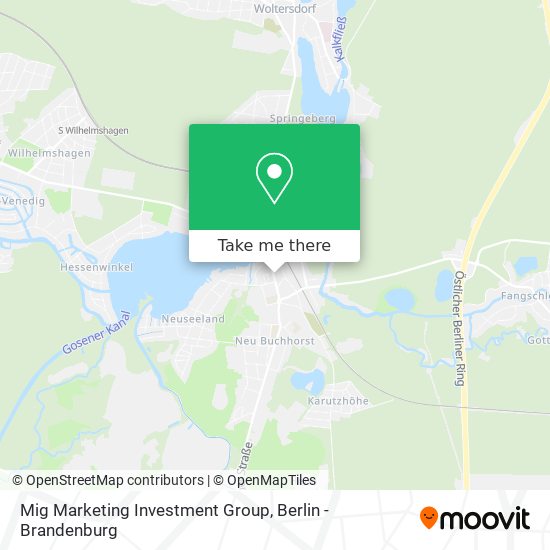 Mig Marketing Investment Group map