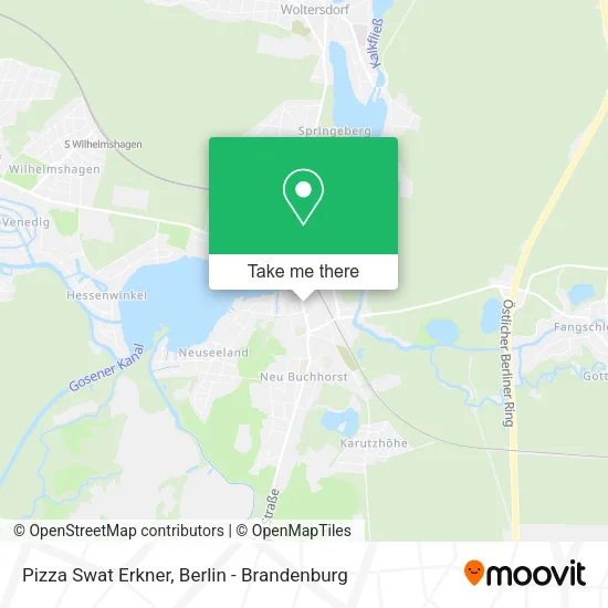 Карта Pizza Swat Erkner