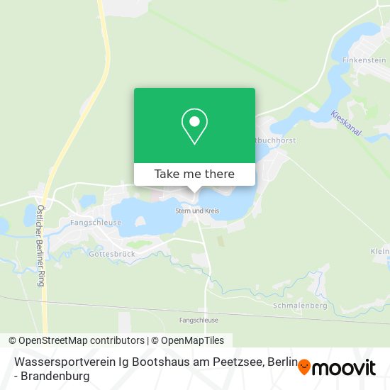 Wassersportverein Ig Bootshaus am Peetzsee map