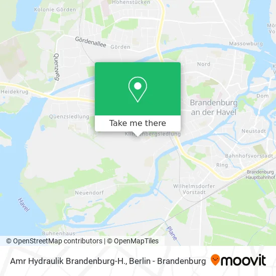 Карта Amr Hydraulik Brandenburg-H.