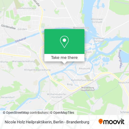Nicole Holz Heilpraktikerin map