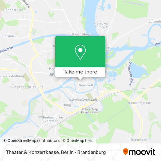 Theater & Konzertkasse map
