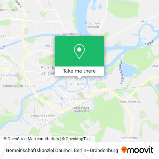 Gemeinschaftskanzlei Däumel map