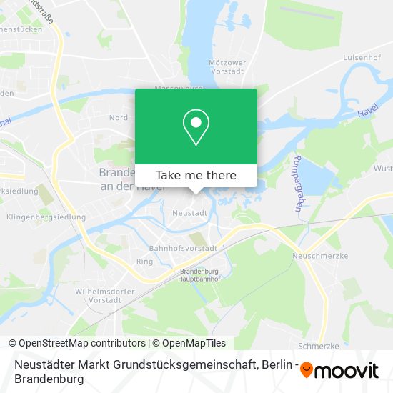 Neustädter Markt Grundstücksgemeinschaft map
