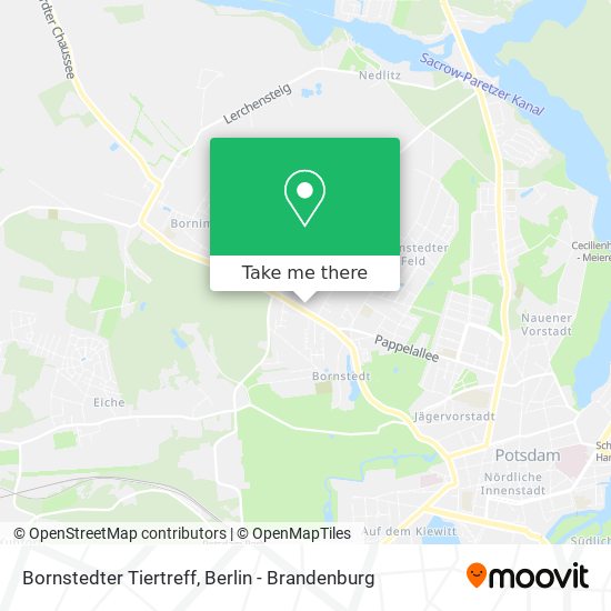 Карта Bornstedter Tiertreff