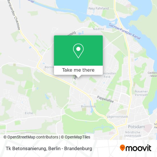 Tk Betonsanierung map