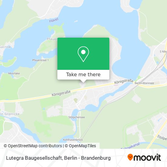 Lutegra Baugesellschaft map