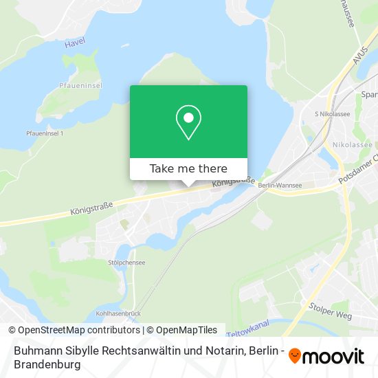 Buhmann Sibylle Rechtsanwältin und Notarin map