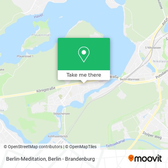 Berlin-Meditation map