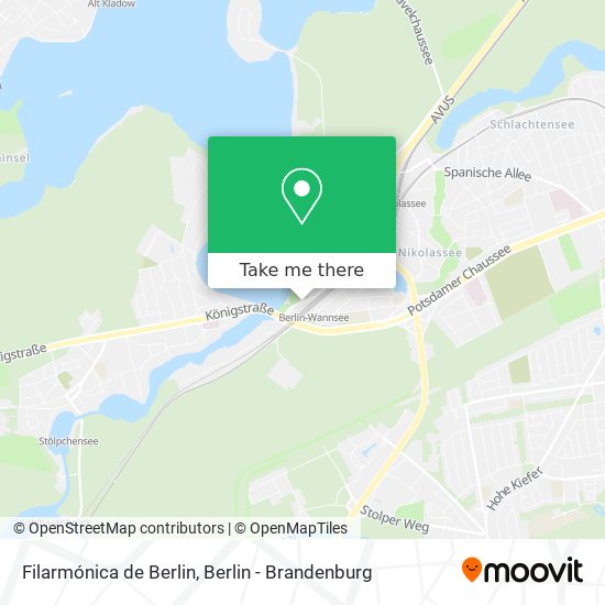 Карта Filarmónica de Berlin