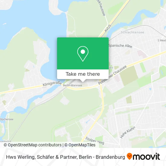 Карта Hws Werling, Schäfer & Partner