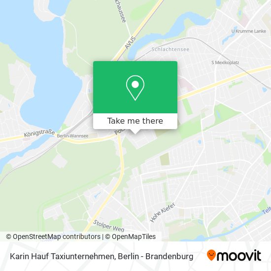 Karin Hauf Taxiunternehmen map