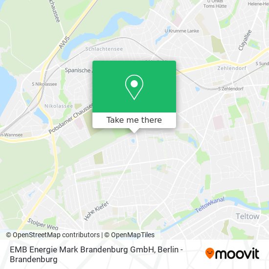 EMB Energie Mark Brandenburg GmbH map