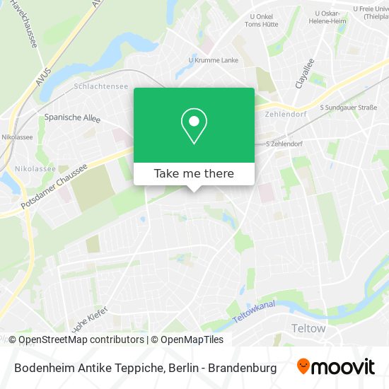 Bodenheim Antike Teppiche map