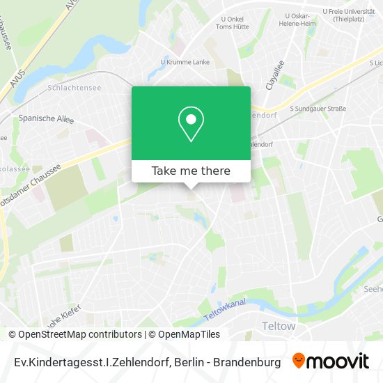 Ev.Kindertagesst.I.Zehlendorf map