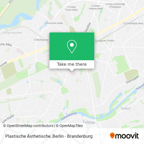 Карта Plastische Ästhetische