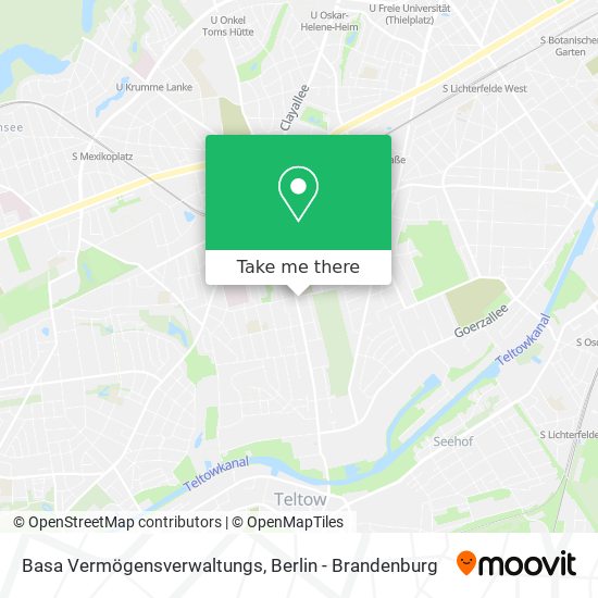 Basa Vermögensverwaltungs map