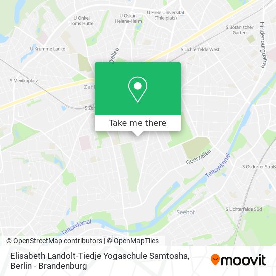 Elisabeth Landolt-Tiedje Yogaschule Samtosha map