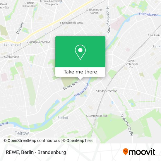 REWE map