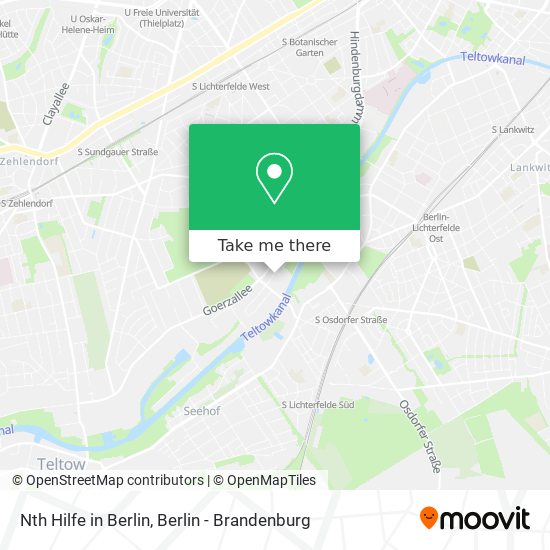 Карта Nth Hilfe in Berlin