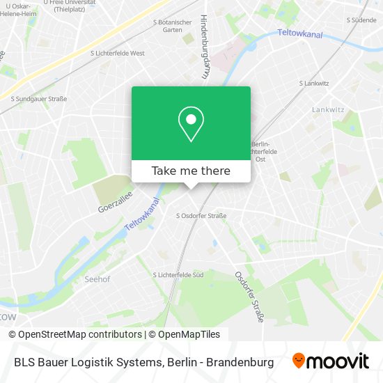 Карта BLS Bauer Logistik Systems