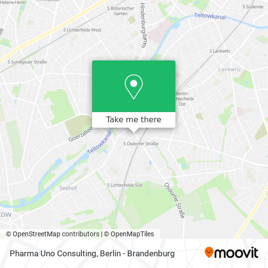 Pharma Uno Consulting map