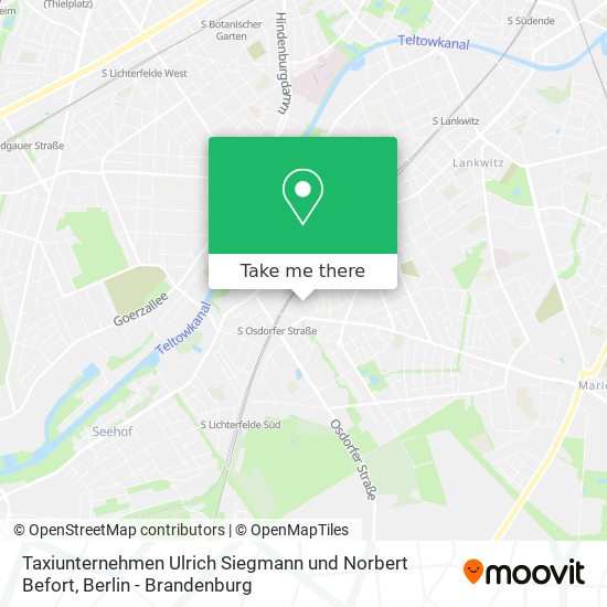 Taxiunternehmen Ulrich Siegmann und Norbert Befort map