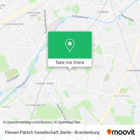 Fliesen-Pätsch Gesellschaft map
