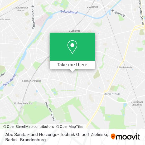 Abc Sanitär- und Heizungs- Technik Gilbert Zielinski map