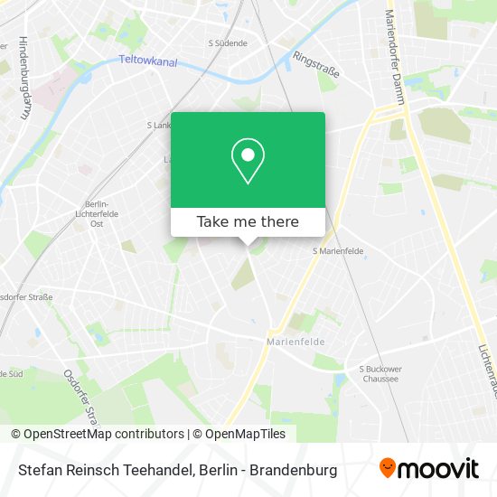 Stefan Reinsch Teehandel map