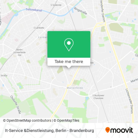 It-Service &Dienstleistung map