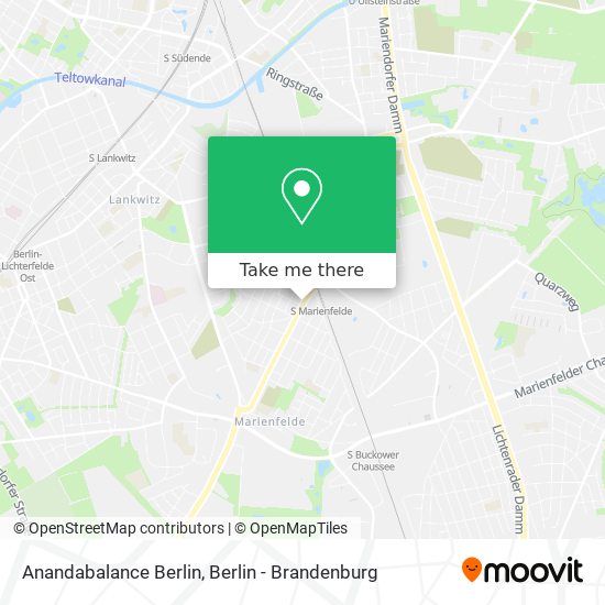Anandabalance Berlin map