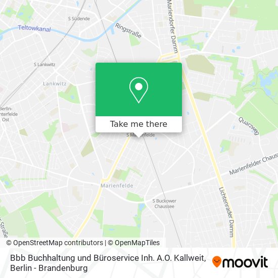 Карта Bbb Buchhaltung und Büroservice Inh. A.O. Kallweit