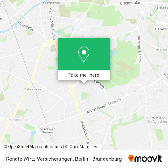 Карта Renate Wirtz Versicherungen