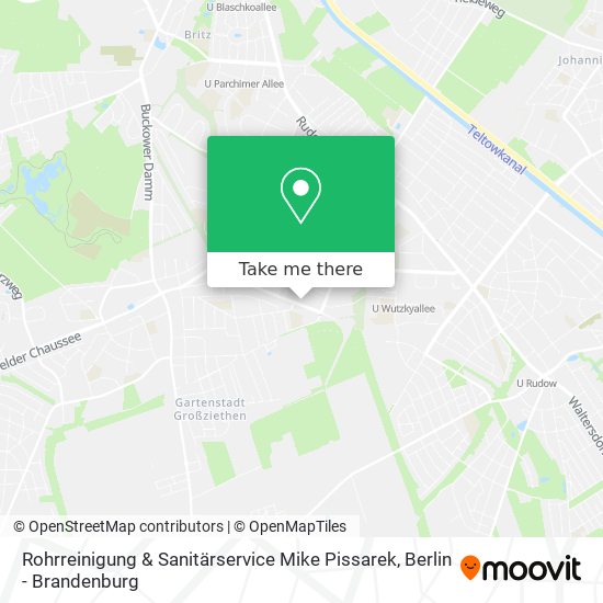 Карта Rohrreinigung & Sanitärservice Mike Pissarek