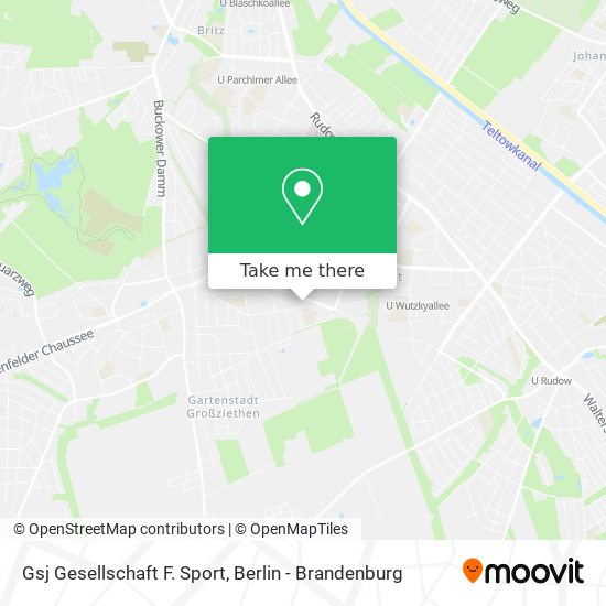 Карта Gsj Gesellschaft F. Sport