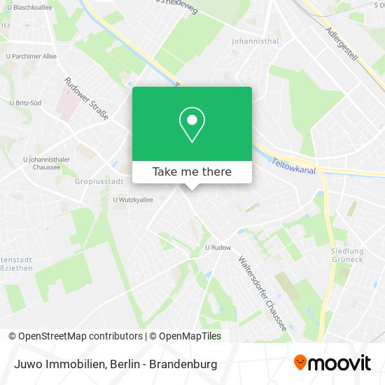 Juwo Immobilien map