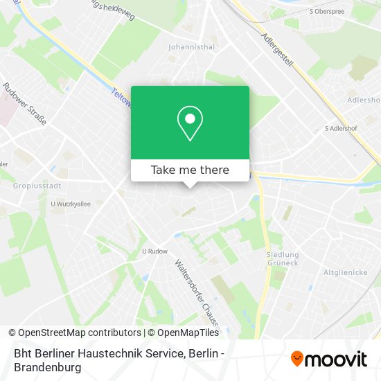 Карта Bht Berliner Haustechnik Service