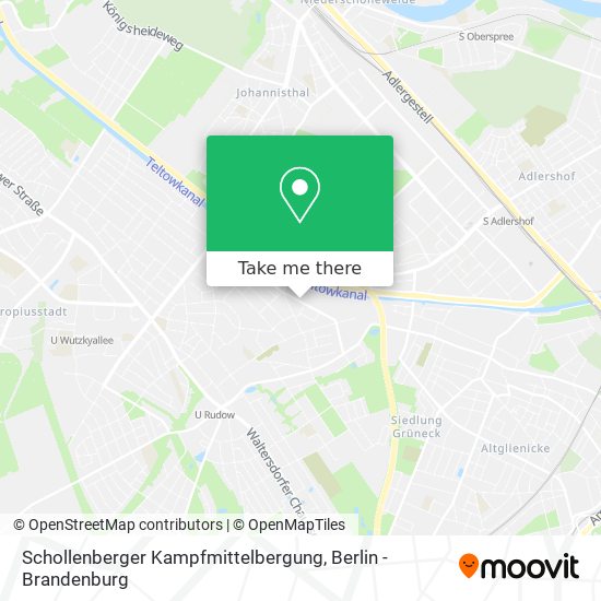 Карта Schollenberger Kampfmittelbergung