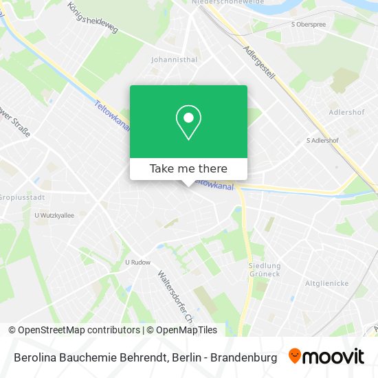 Berolina Bauchemie Behrendt map