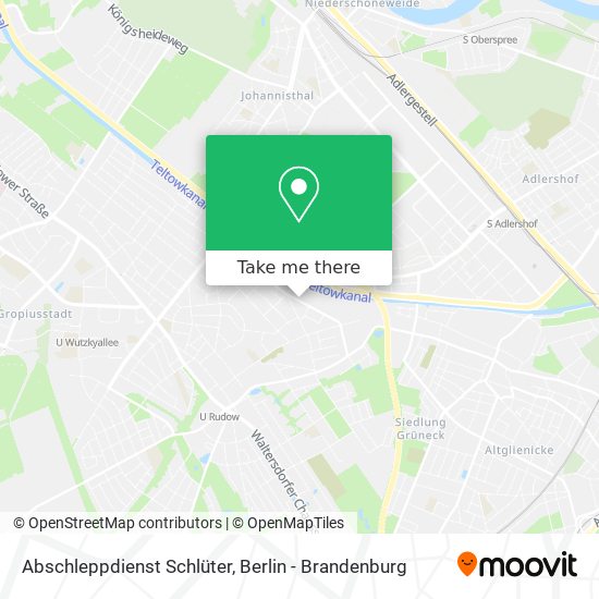 Abschleppdienst Schlüter map