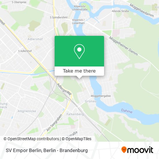 SV Empor Berlin map