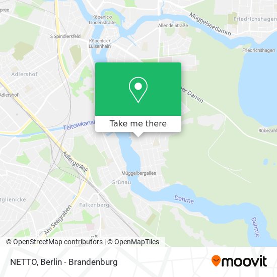 NETTO map