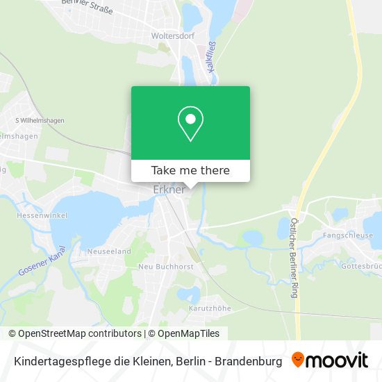 Kindertagespflege die Kleinen map